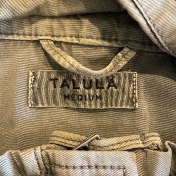 Talua utility jacket size medium army green - Picture 2 of 3